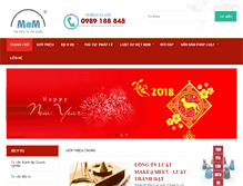 Tablet Screenshot of luatthanhdat.com